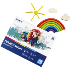 Пластилін, 18 кольорів, 360 г. Kite Classic K-085