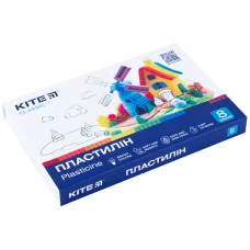 Пластилін, 8 кольорів, 160 г. Kite Classic K-082