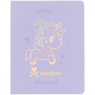 Щоденник шкільний, м'яка обкл. PU, tokidoki TK24-283 Kite