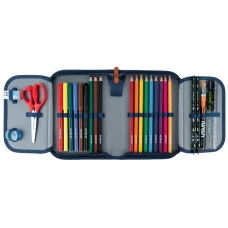 Пенал Kite 1 від., 2 відв., з наповненням K24-622H-2 College Line boy