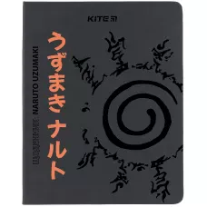 Щоденник шкільний, тверда обкл. PU, Naruto NR24-264 Kite