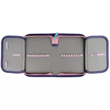 Пенал Kite 1 від., 2 відв., з наповненням K24-622H-5 Pixel Love
