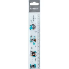 Лінійка пластикова, 15см. Dogs K24-090-1 Kite