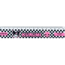 Лінійка пластикова, 15см. Kuromi HK24-090-1 Kite