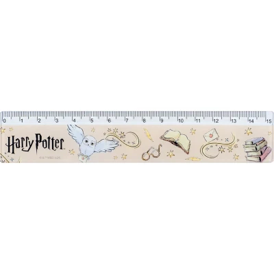 Лінійка пластикова, 15см. Harry Potter HP24-090 Kite