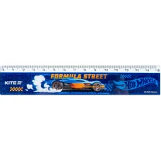 Лінійка пластикова, 15см. Hot Wheels HW24-090 Kite