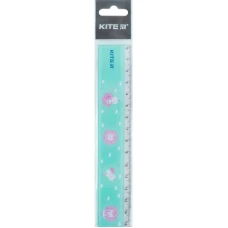 Лінійка пластикова, 15см. Rainbow Catcorn K24-090-2 Kite