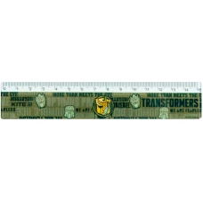 Лінійка пластикова, 15см. Transformers TF24-090 Kite