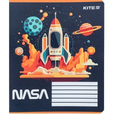 Зошит 12 арк., клітинка, гібр. лак + УФ лак, NASA NS24-232 Kite