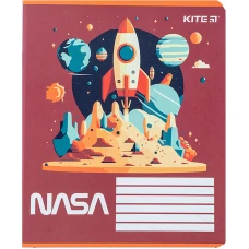 Зошит 12 арк., клітинка, гібр. лак + УФ лак, NASA NS24-232 Kite