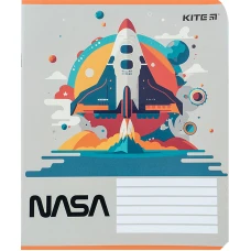 Зошит 12 арк., клітинка, гібр. лак + УФ лак, NASA NS24-232 Kite