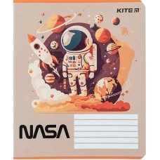 Зошит 12 арк., клітинка, гібр. лак + УФ лак, NASA NS24-232 Kite