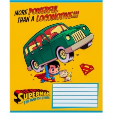 Зошит 12 арк., коса, софт тач + УФ лак, DC Comics DC24-235 Kite