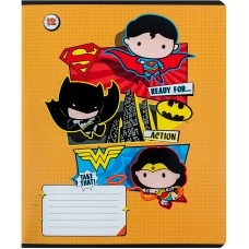 Зошит 12 арк., лінія, гібр. лак + УФ лак, DC Comics DC24-234 Kite
