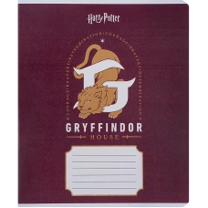 Зошит 12 арк., лінія, гібр. лак + УФ лак, Harry Potter HP24-234 Kite