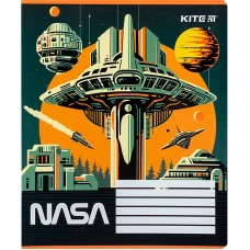 Зошит 12 арк., лінія, гібр. лак + УФ лак, NASA NS24-234 Kite