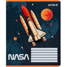 Зошит 12 арк., лінія, гібр. лак + УФ лак, NASA NS24-234 Kite