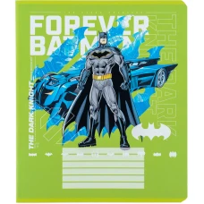 Зошит 18 арк., клітинка, гібр. лак + УФ лак, DC Comics DC24-236 Kite
