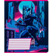 Зошит 18 арк., лінія, гібр. лак + УФ лак, DC Comics DC24-237 Kite