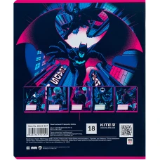Зошит 18 арк., лінія, гібр. лак + УФ лак, DC Comics DC24-237 Kite