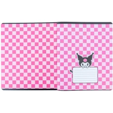 Зошит 24 арк., клітинка, софт тач + УФ лак, Kuromi HK24-238 Kite