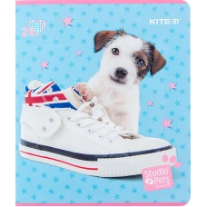 Зошит 24 арк., клітинка, софт тач + УФ лак, Studio Pets SP24-238 Kite