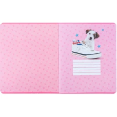 Зошит 24 арк., клітинка, софт тач + УФ лак, Studio Pets SP24-238 Kite