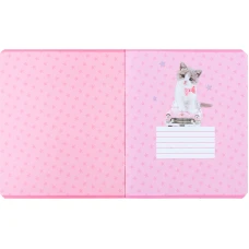 Зошит 24 арк., клітинка, софт тач + УФ лак, Studio Pets SP24-238 Kite