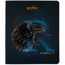 Зошит 48 арк., клітинка, софт тач + УФ лак, Harry Potter HP24-259 Kite