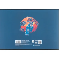 Зошит для малювання, 12 арк., скоба, софт тач + УФ лак, Transformers TF24-241 Kite