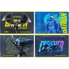 Зошит для малювання, 24 арк., скоба, гібр. лак + УФ лак, DC Comics DC24-242 Kite