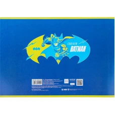 Зошит для малювання, 24 арк., скоба, гібр. лак + УФ лак, DC Comics DC24-242 Kite