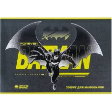 Зошит для малювання, 24 арк., скоба, гібр. лак + УФ лак, DC Comics DC24-242 Kite