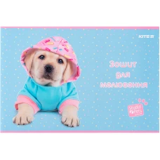 Зошит для малювання, 24 арк., скоба, софт тач + УФ лак, Studio Pets SP24-242 Kite