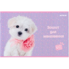 Зошит для малювання, 24 арк., скоба, софт тач + УФ лак, Studio Pets SP24-242 Kite