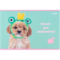 Зошит для малювання, 24 арк., скоба, софт тач + УФ лак, Studio Pets SP24-242 Kite