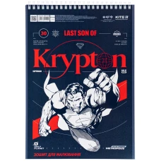 Зошит для малювання, 30 арк., спір., гібр. лак + УФ лак, DC Comics DC24-243 Kite