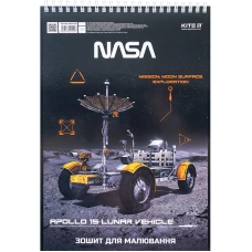 Зошит для малювання, 30 арк., спір., УФ лак, NASA NS24-243 Kite