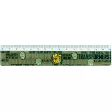 Лінійка пластикова, 15см. Transformers TF24-090 Kite