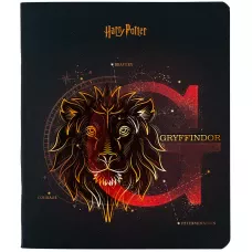 Зошит 48 арк., клітинка, софт тач + УФ лак, Harry Potter HP24-259 Kite