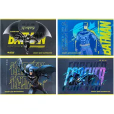 Зошит для малювання, 24 арк., скоба, гібр. лак + УФ лак, DC Comics DC24-242 Kite