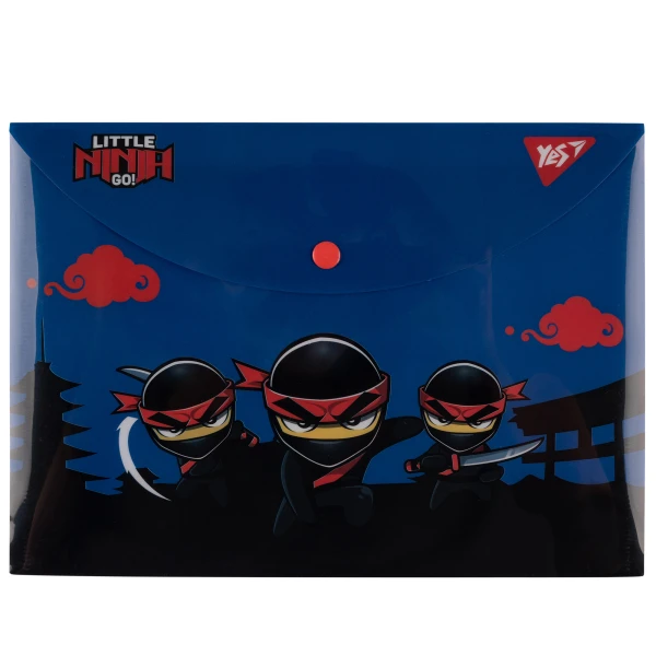Папка-конверт YES B5 на кнопці "Ninja" 492228