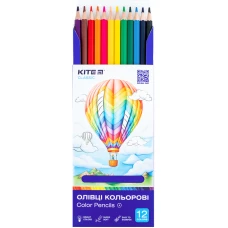 Олівці кольорові, 12 шт. Kite Classic, K-051