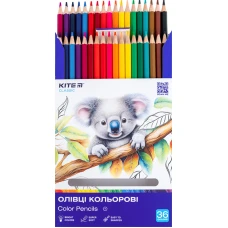 Олівці кольорові, 36 шт. Kite Classic, K-057