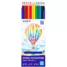Олівці кольорові, 12 шт. Kite Classic, K-051