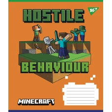 Зошит А5/12 арк кліт YES Minecraft. Hostile, 767195