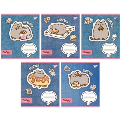 Зошит А5/12 арк кліт YES Pusheen. Snack time, 767197