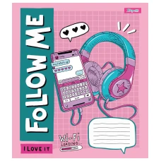 Зошит А5/24 арк кліт 1В Follow me, 767276