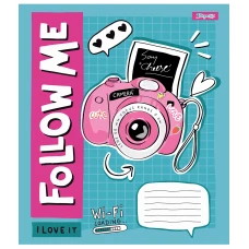 Зошит А5/24 арк кліт 1В Follow me, 767276
