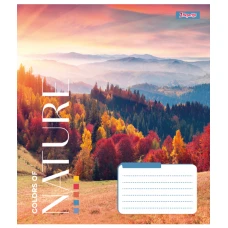 Зошит А5/96 арк кліт 1В Colors of nature, 767412